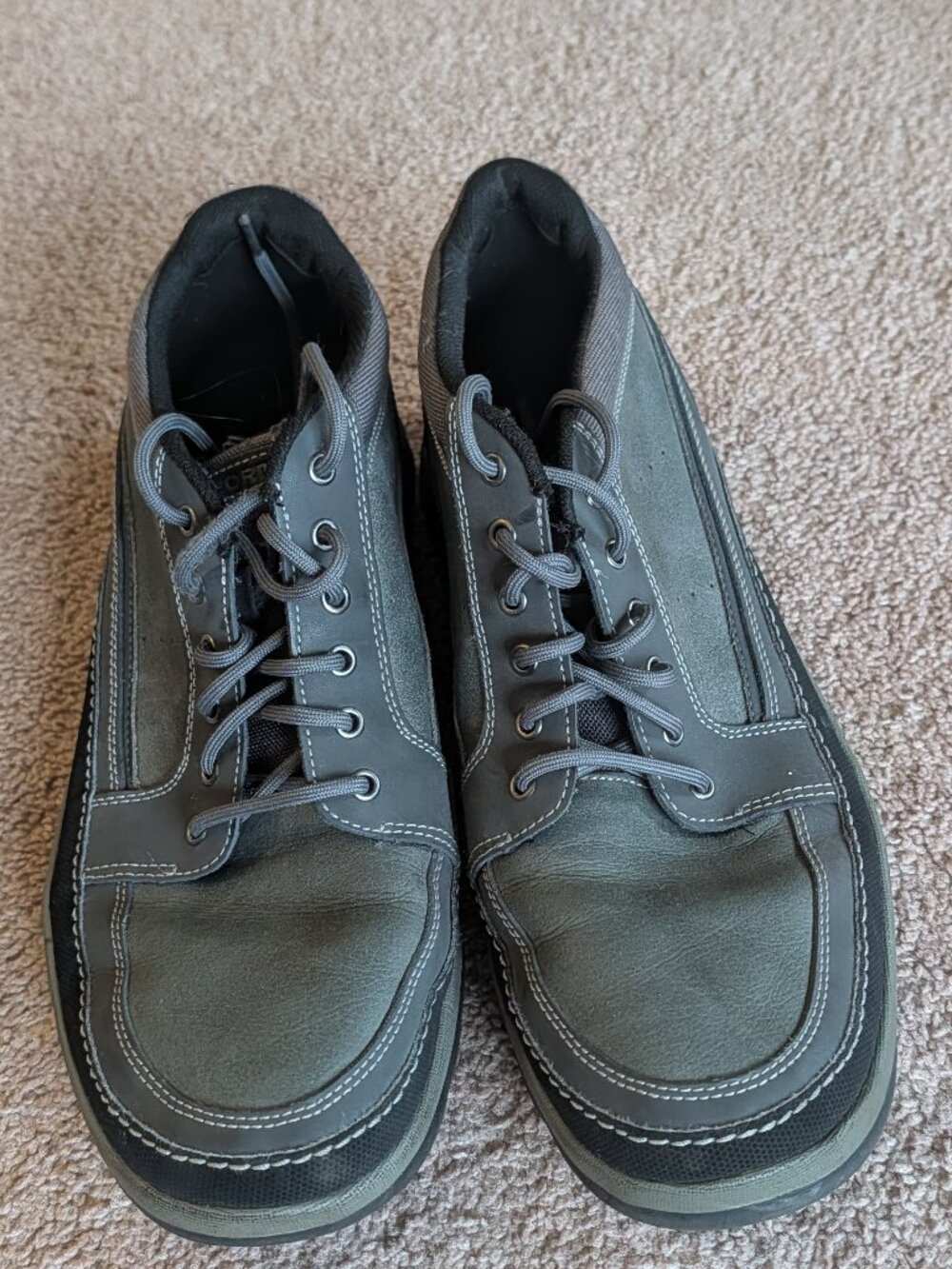 Rockport boots leather